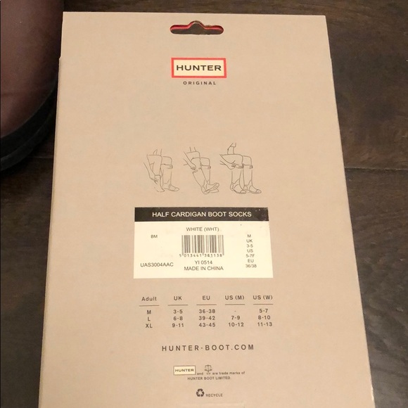 Brand new hunter socks size M - Picture 3 of 4